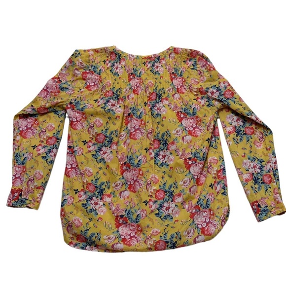 J. Crew Liberty Magical Bouquet Classic Popover Top, Floral, Liberty Art Fabric - Picture 4 of 9